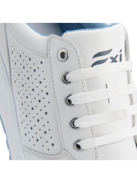 TENIS DE PIEL BLANCO FLEXI