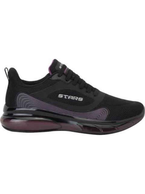 TENIS DEPORTIVO CAMINAR NEGRO P.O.BOX