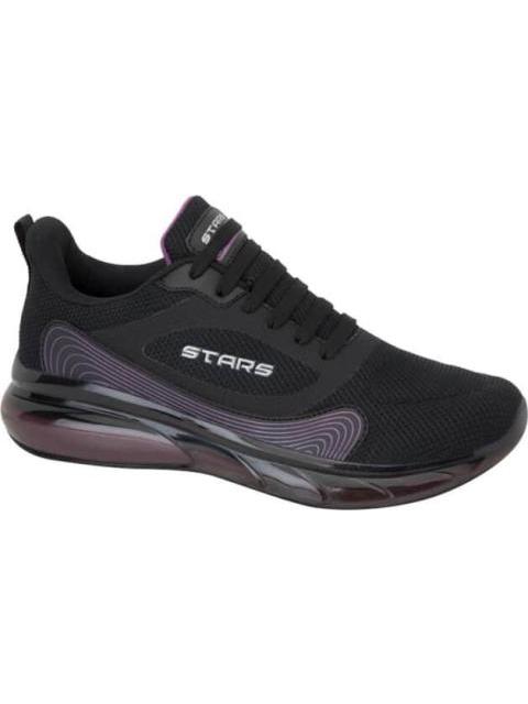 TENIS DEPORTIVO CAMINAR NEGRO P.O.BOX