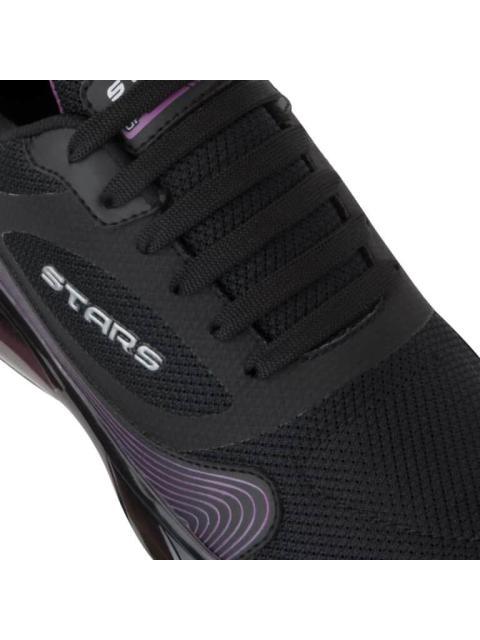 TENIS DEPORTIVO CAMINAR NEGRO P.O.BOX