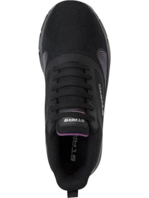 TENIS DEPORTIVO CAMINAR NEGRO P.O.BOX
