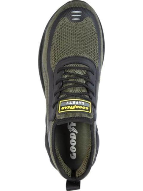 TENIS INDUSTRIAL CASCO DE SEGURIDAD VERDE GOODYEAR WORK