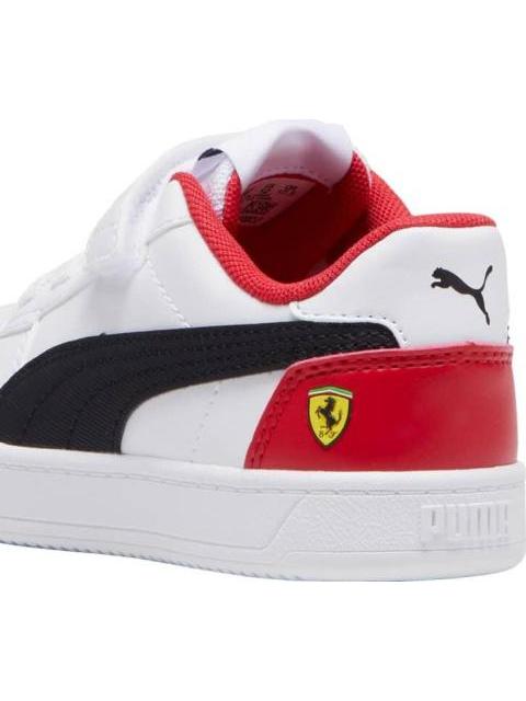 TENIS MOTORSPORT FERRARI CAVEN 2.0 PS BLANCO/NEGRO PUMA