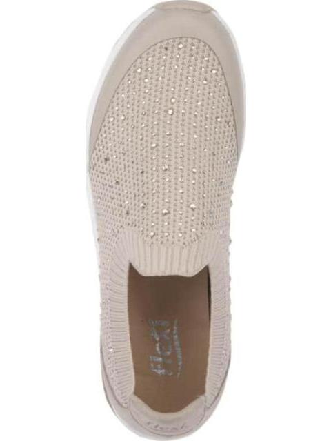 TENIS SLIP ON TEJIDO AVENA FLEXI