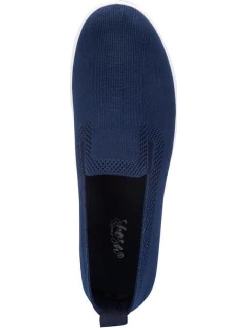 TENIS SLIP ON TEJIDO AZUL MARINO SHOSH SPORT