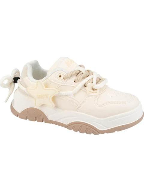 TENIS ESTRELLA BEIGE NEXT CO