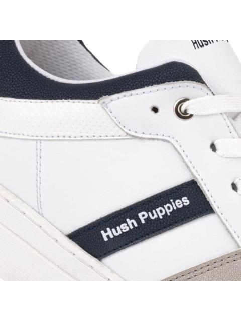 TENIS URBANO CASUAL PIEL BLANCO HUSH PUPPIES