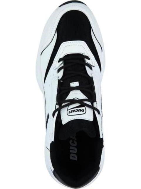 TENIS URBANO CHUNKY BLANCO/NEGRO DUCATI