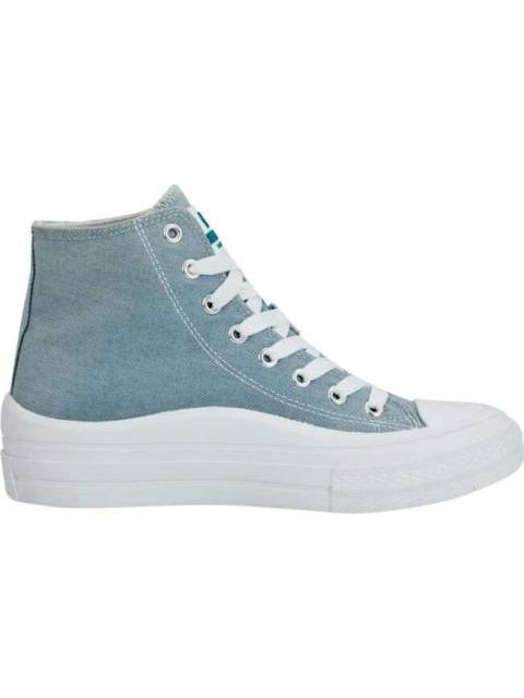 TENIS URBANO CON PLATAFORMA AZUL MEZCLILLA BELINDA PEREGRIN