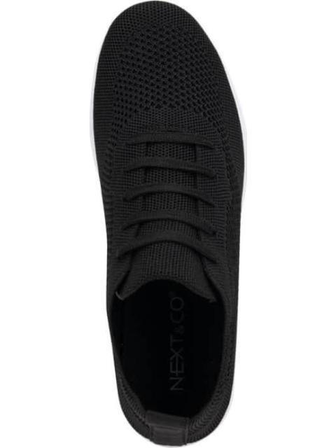 TENIS SLIP ON NEGRO NEXT CO