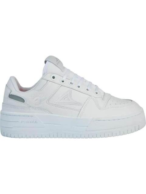 TENIS URBANO ESCOLAR DE PIEL BLANCO PIRMA