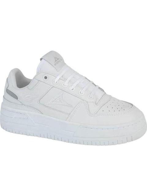 TENIS URBANO ESCOLAR DE PIEL BLANCO PIRMA