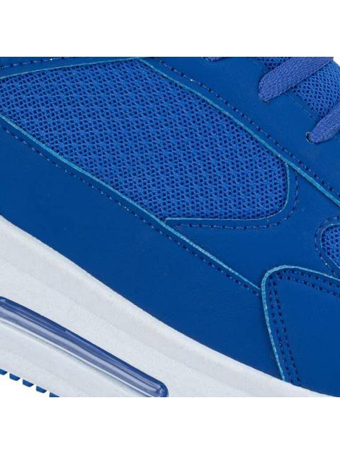 TENIS CASUAL CON PLATAFORMA AZUL REY NEXT CO