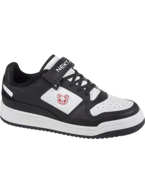 TENIS URBANO SKATE LATIGO BLANCO/NEGRO NEXT CO