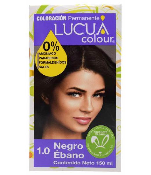 TINTE NEGRO EBANO 150 ML LUCUA COLOUR