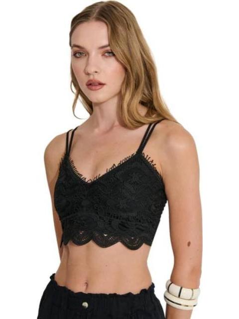 TOP CROCHET NEGRO HOLLY LAND