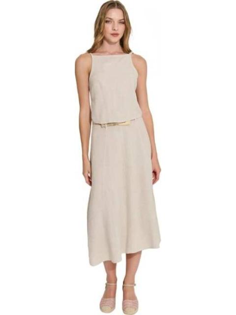 TOP DE LINO BEIGE HOLLY LAND