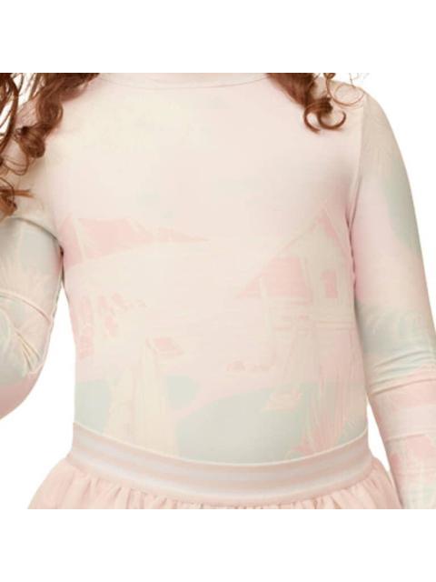 TRAJE DE BAÑO MANGA LARGA ROSA HOLLY LAND KIDS