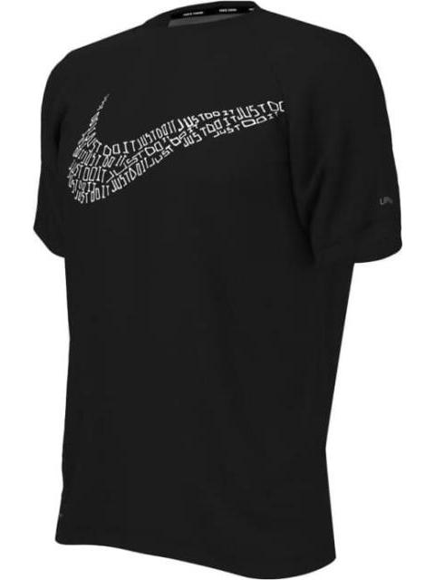 PLAYERA HYDROGU MANGA CORTA NEGRO NIKE SWIM