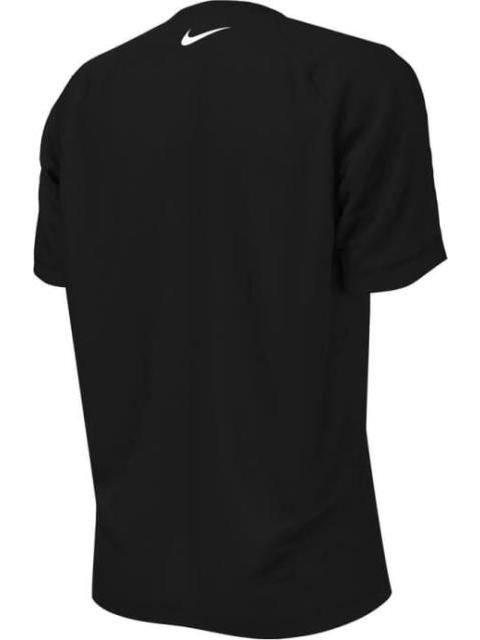PLAYERA HYDROGU MANGA CORTA NEGRO NIKE SWIM