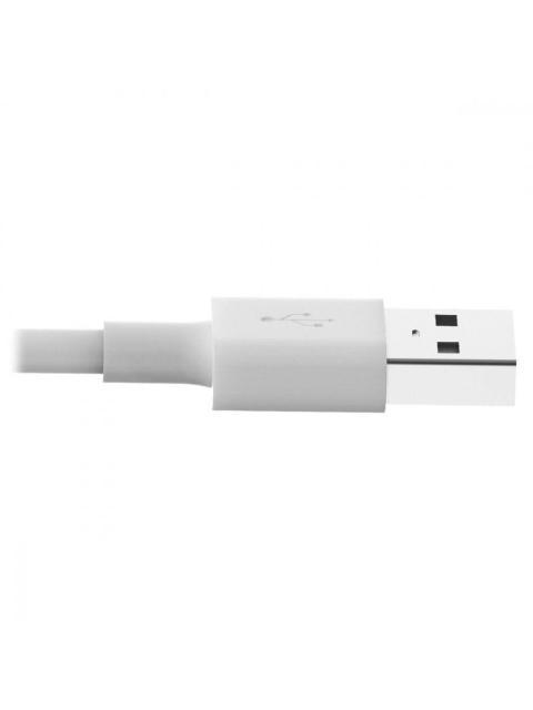 TRIPP LITE BY EATON CABLE DE CARGA CERTIFICADO MFI LIGHTNING MACHO - USB A MACHO 2.0 91.4CM BLANCO PARA IPHONE-IPAD-IPOD