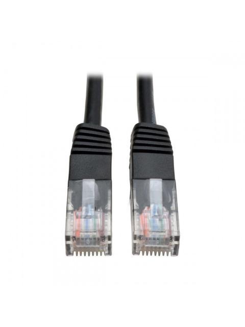 TRIPP LITE CABLE PATCH CAT5E UTP MOLDEADO RJ-45 MACHO - RJ-45 MACHO 1.22 METROS NEGRO