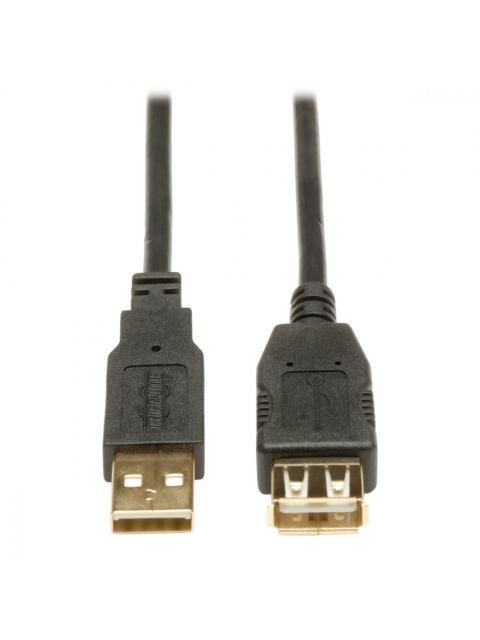 TRIPP LITE CABLE USB 2.0 A MACHO - USB 2.0 A HEMBRA 1.83 METROS NEGRO