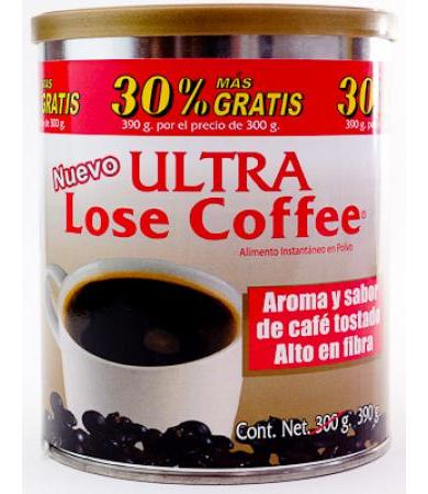 ULTRA LOSE-COFFEE 390 G ALLNAT