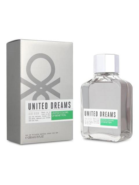 UNITED DREAMS AIM HIGH BENETTON 200 ML EDT SPRAY - HOMBRE