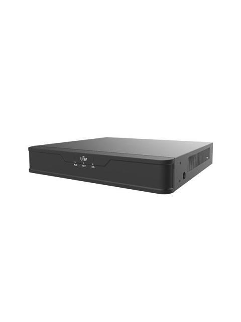 UNIVIEW NVR DE 8 CANALES NVR301-08S3-P8 PARA 1 DISCOS DUROS MAX. 8TB 2 X USB 2.0 9 X RJ-45