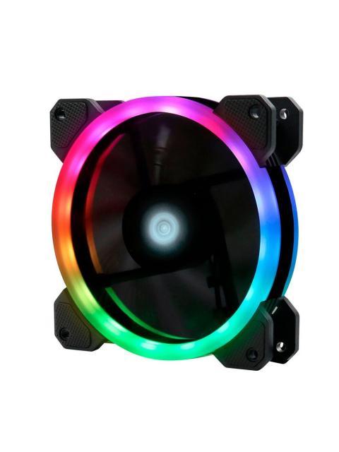 VENTILADOR GAME FACTOR FG400 PARA FKG400 120MM RGB DUAL RING 6 PINES
