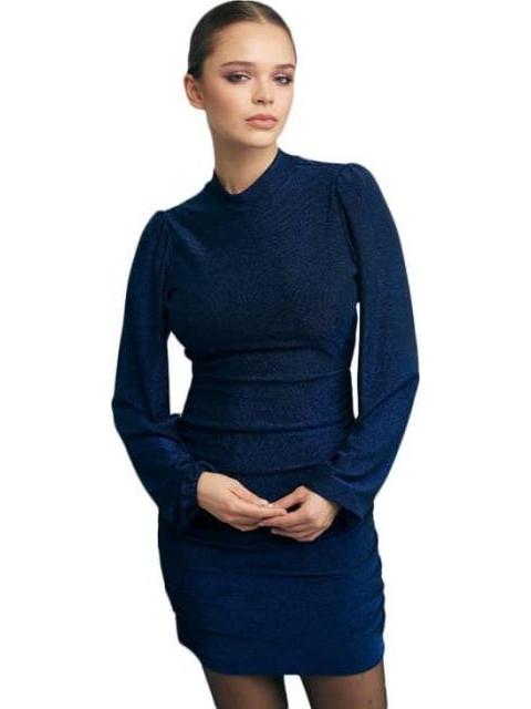 VESTIDO BRILLOS AZUL HOLLY LAND PREMIUM