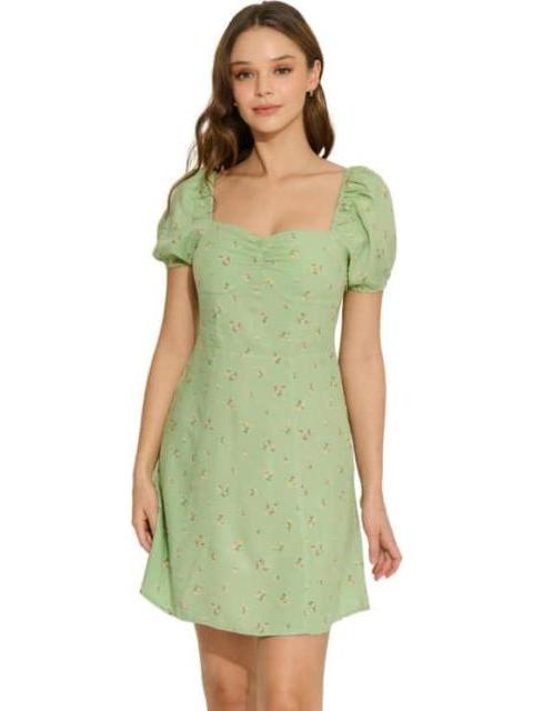 VESTIDO ESTAMPADO VERDE HOLLY LAND