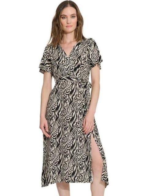 VESTIDO LARGO ESTAMPADO ANIMAL PRINT HOLLY LAND