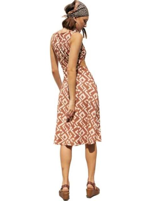 VESTIDO LARGO ESTAMPADO CAFE HOLLY LAND