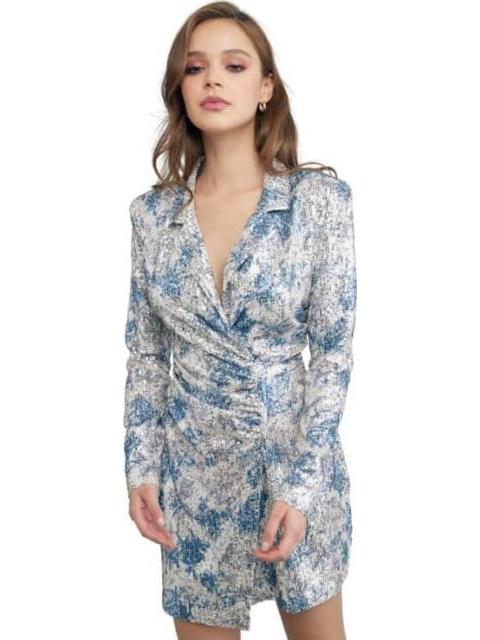 VESTIDO LENTEJUELA PLATA HOLLY LAND PREMIUM