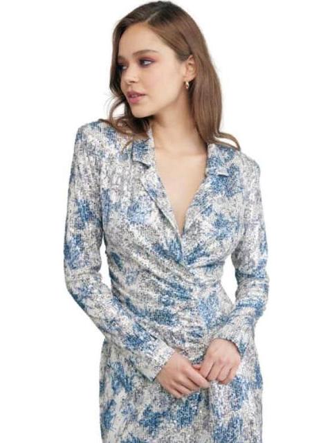VESTIDO LENTEJUELA PLATA HOLLY LAND PREMIUM
