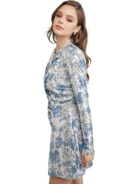VESTIDO LENTEJUELA PLATA HOLLY LAND PREMIUM