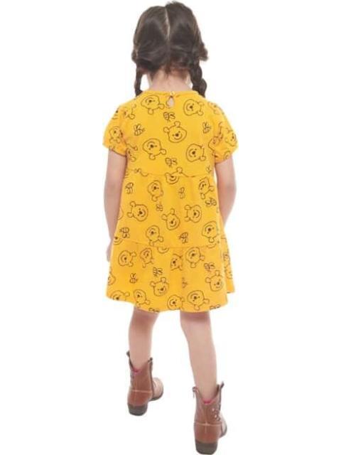 VESTIDO WINNIE POOH AMARILLO MOSTAZA WINNIE THE POOH
