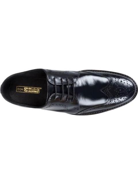 ZAPATO VESTIR CHAROL NEGRO DON CARLEONE
