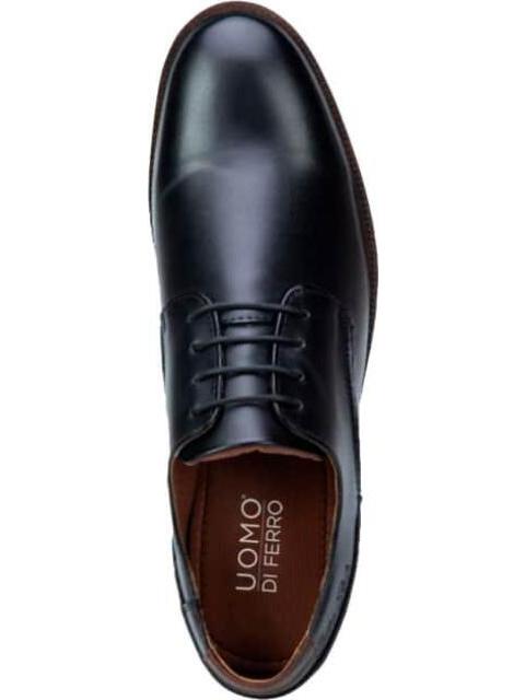 ZAPATO VESTIR DERBY NEGRO UOMO DI FERRO