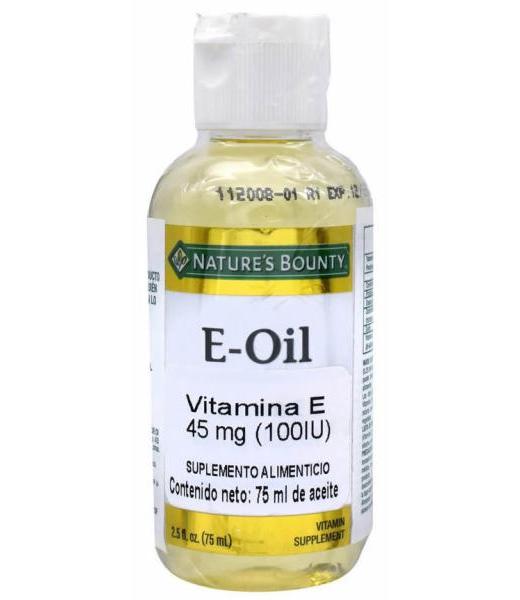 VITAMINA E 75 ML NATURES BOUNTY