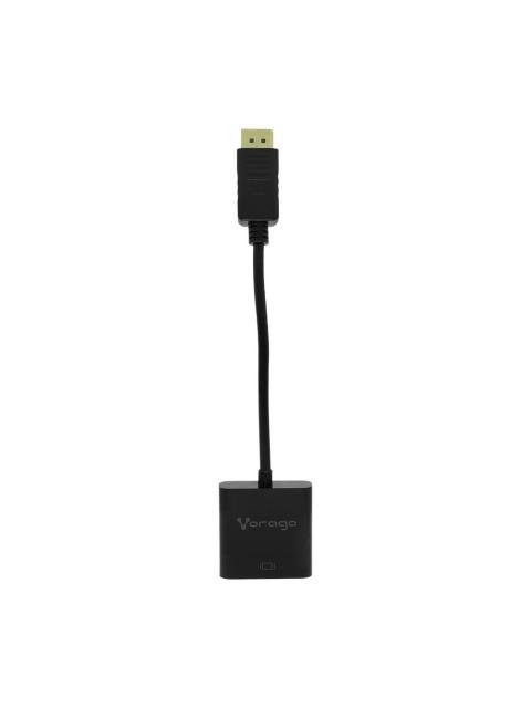 VORAGO ADAPTADOR DISPLAYPORT MACHO - HDMI HEMBRA NEGRO
