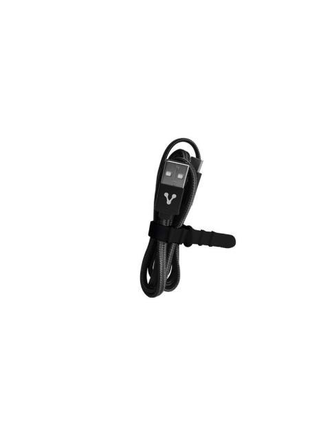 VORAGO CABLE USB MACHO - USB-C MACHO 2 METROS NEGRO