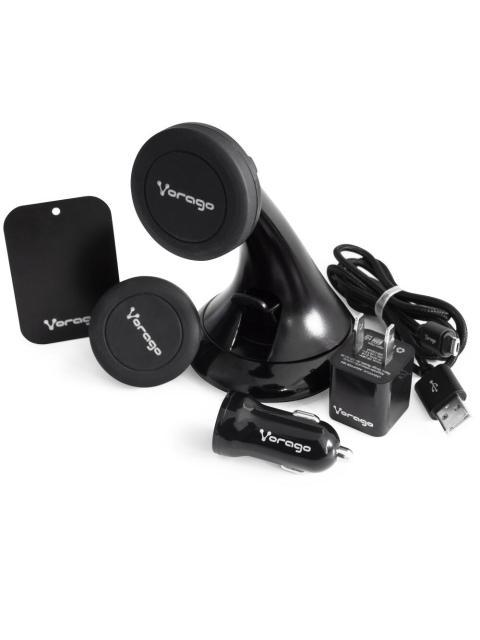 VORAGO SOPORTE MAGNETICO PARA SMARTPHONE MK-300 NEGRO