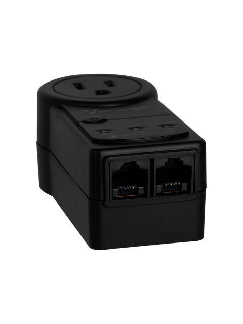 VORAGO SUPRESOR DE PICOS AVR-300 1 CONTACTO 2X RJ-45 900 JOULES