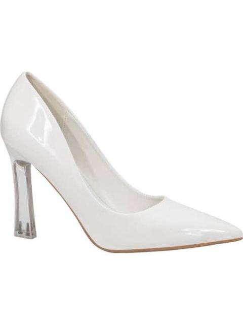 ZAPATILLA TACON ANCHO BLANCO YAELI FASHION