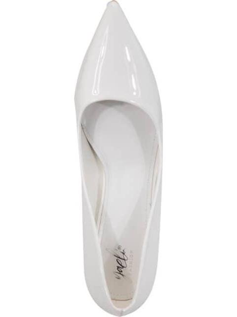 ZAPATILLA TACON ANCHO BLANCO YAELI FASHION