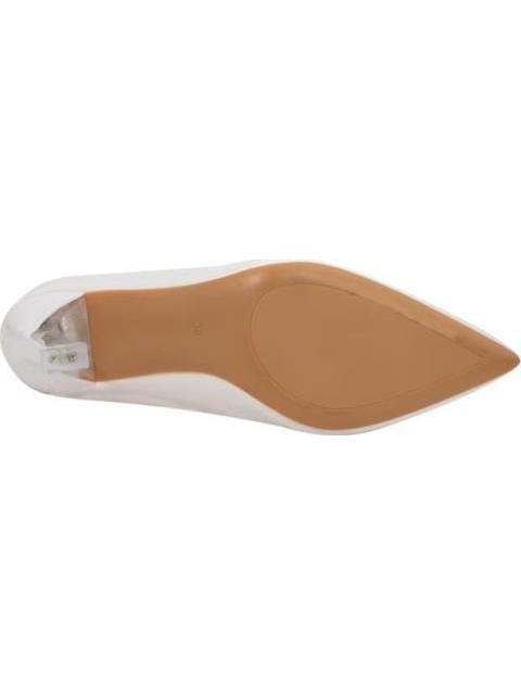 ZAPATILLA TACON ANCHO BLANCO YAELI FASHION