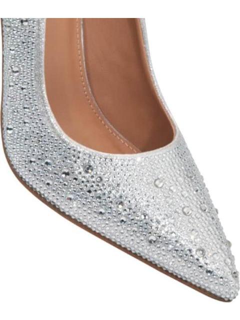 ZAPATILLA CERRADA PUNTAL ALTURA MEDIA PLATA THALIA SODI